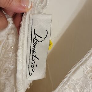 Vintage Demetrios Designer Wedding Dress-Classic Elegant Gown